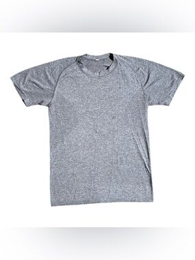 Lululemon Metal Vent Tech Short Sleeve Heathered Gray